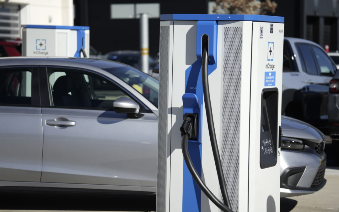 Biden awards $623 million in grants to build out electric vehicle charging network