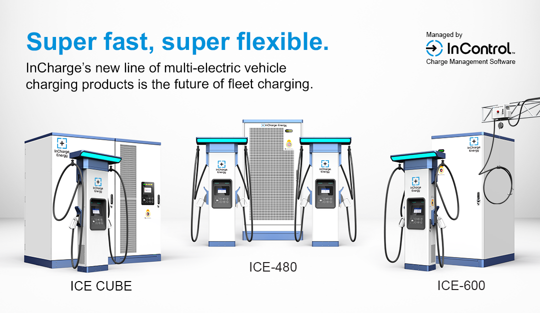 InCharge Energy Unveils Three Next-Generation Multi-Electric Vehicle Charging Products at ACT Expo