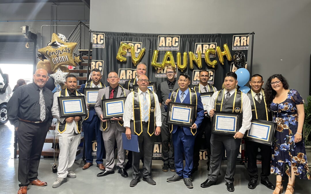 InCharge Energy and the Anti-Recidivism Coalition (ARC) Celebrate the First Cohort of EV & EV Charger Technician Training Program Graduates
