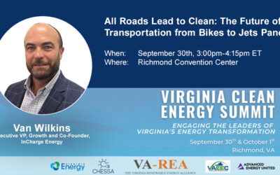 Hear InCharge Energy’s own Van Wilkins speak at the 2025 Virginia Clean Energy Summit
